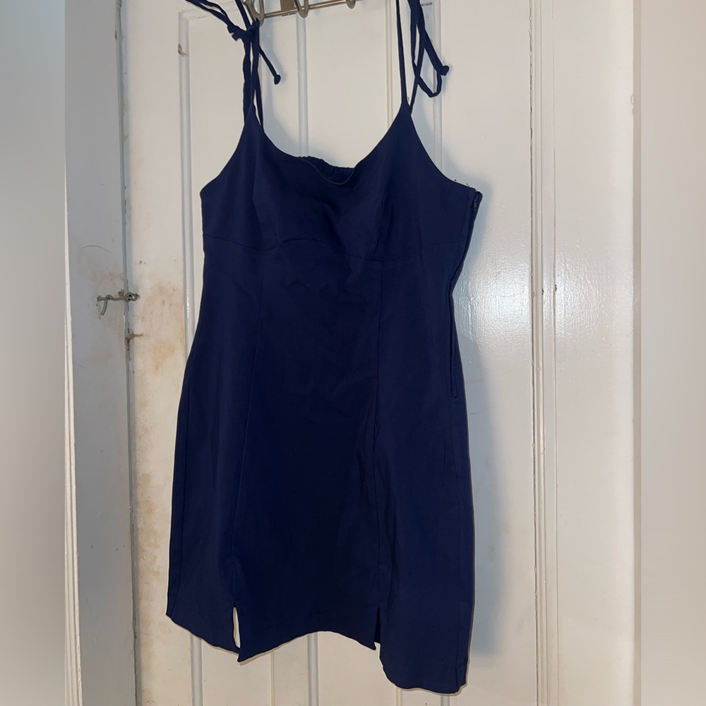 Navy blue mini dress, Size XL, brand new, never worn!